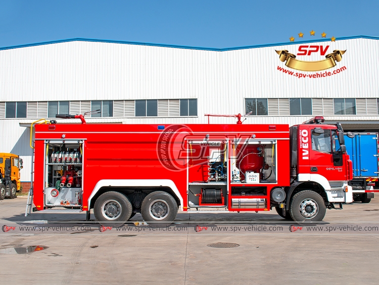 Dry Powder Water Foam Fire Truck IVECO - RS2